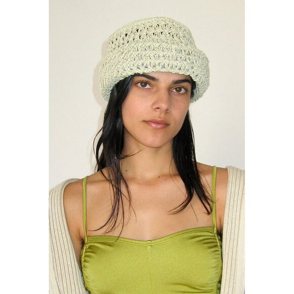 Clyde Toyo Paper Roller Hat Smoke